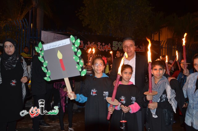  كفرقاسم- فيديو:  :مسيرة المشاعل .. تحدث القلب وبكت العيون .. وامسية سياسية بتألق عمر وابداع سجود الذي ابهر الحضور